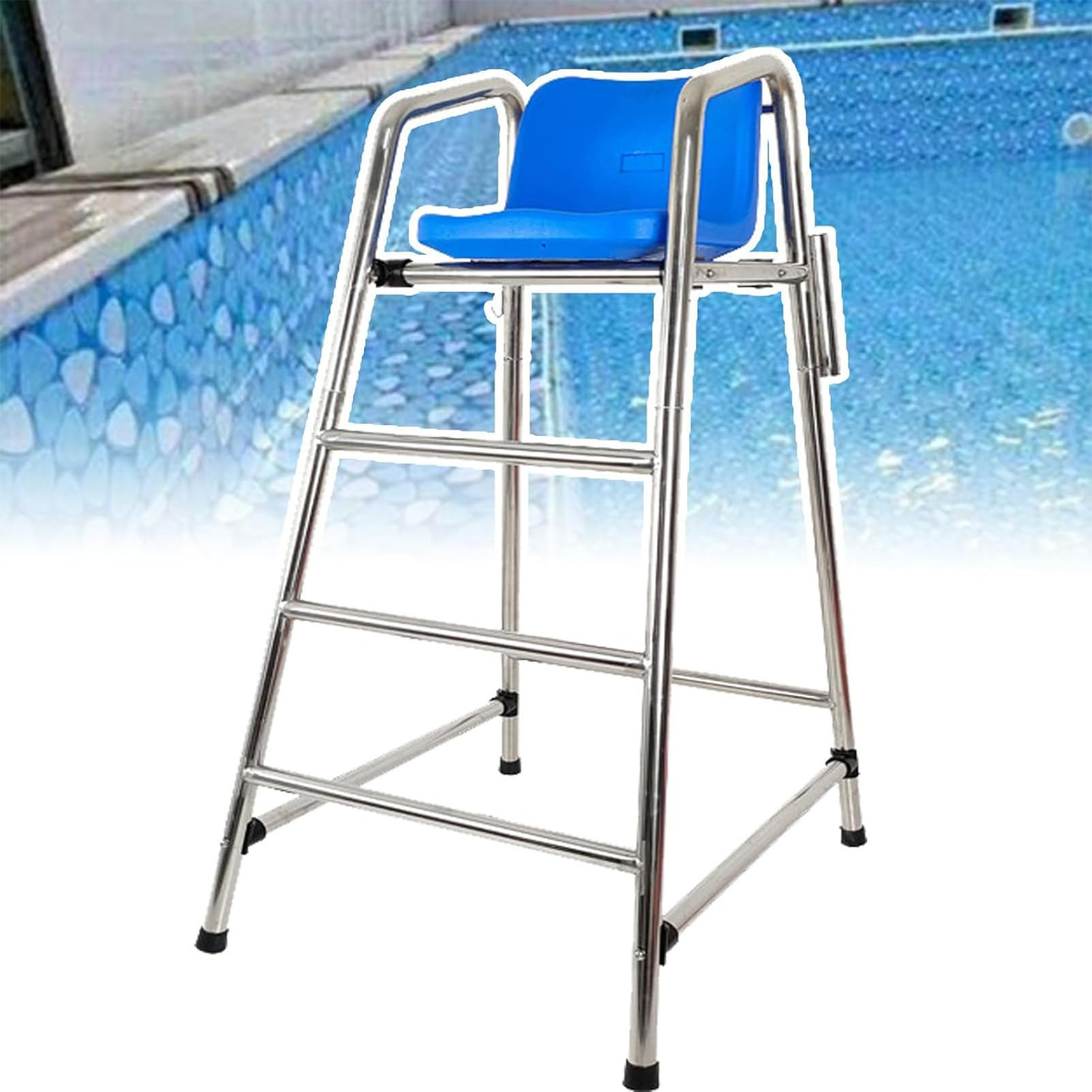 Chaise de sauveteur de plage et piscine contre la corrosion