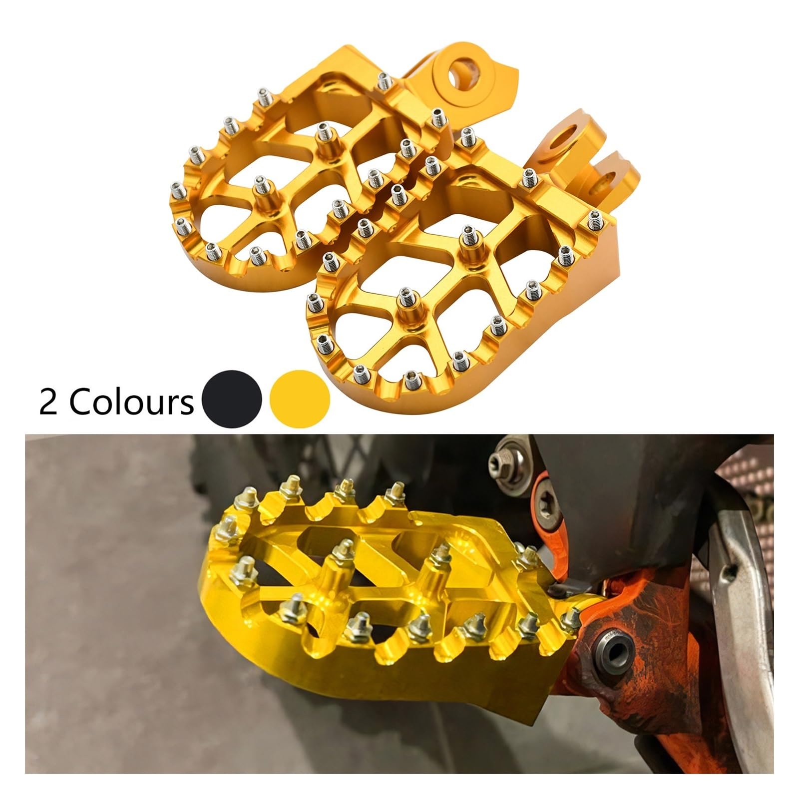 Kit Estriberas Moto Para Suzuki Para RMZ250 RMZ450 RMX450Z 2008-2018