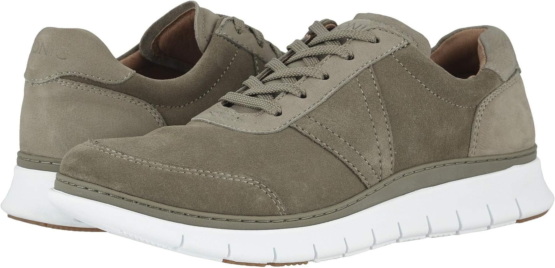Vionic Men's Fresh Tanner Casual Everyday Sneakers - Leisure Shoes with Concealed Orthotic Arch Support