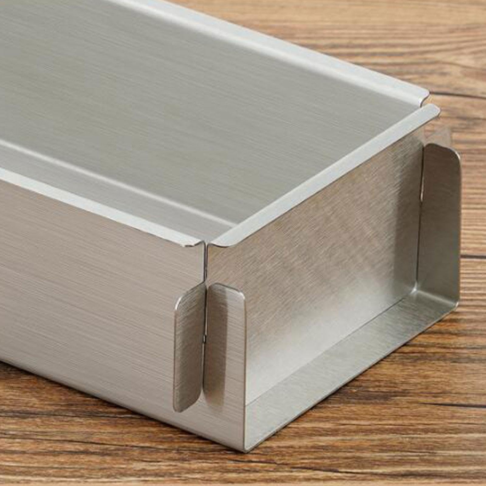 Stampo rettangolare per tiramisù, 40 cm, con coperchio
