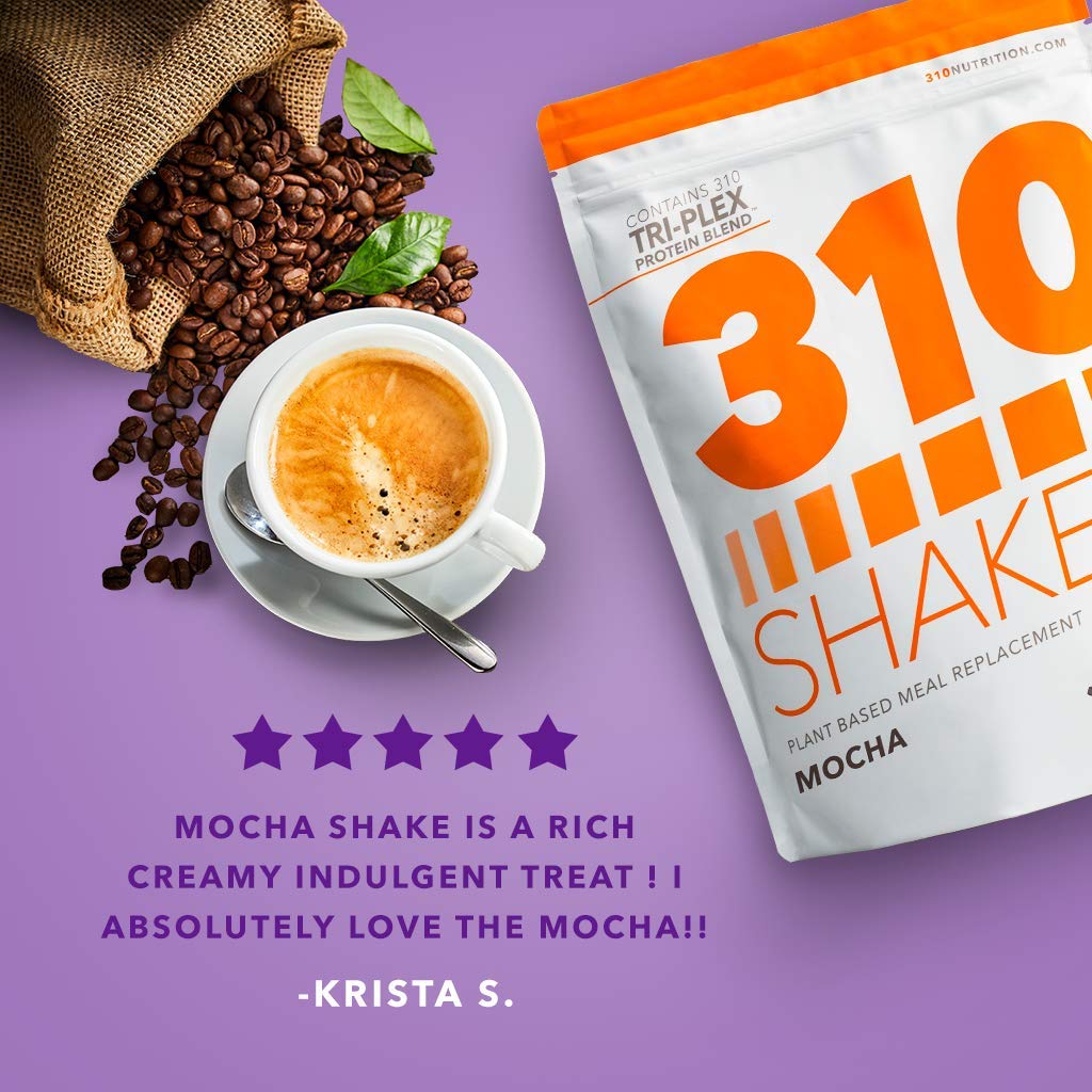 Plant Protein Powder and Meal Replacement Shake | 310 Shakes are Gluten, Dairy and Soy Free Protein and 0g of Sugar | Keto and Paleo Friendly (Mocha, 28 Servings) : Health & Household