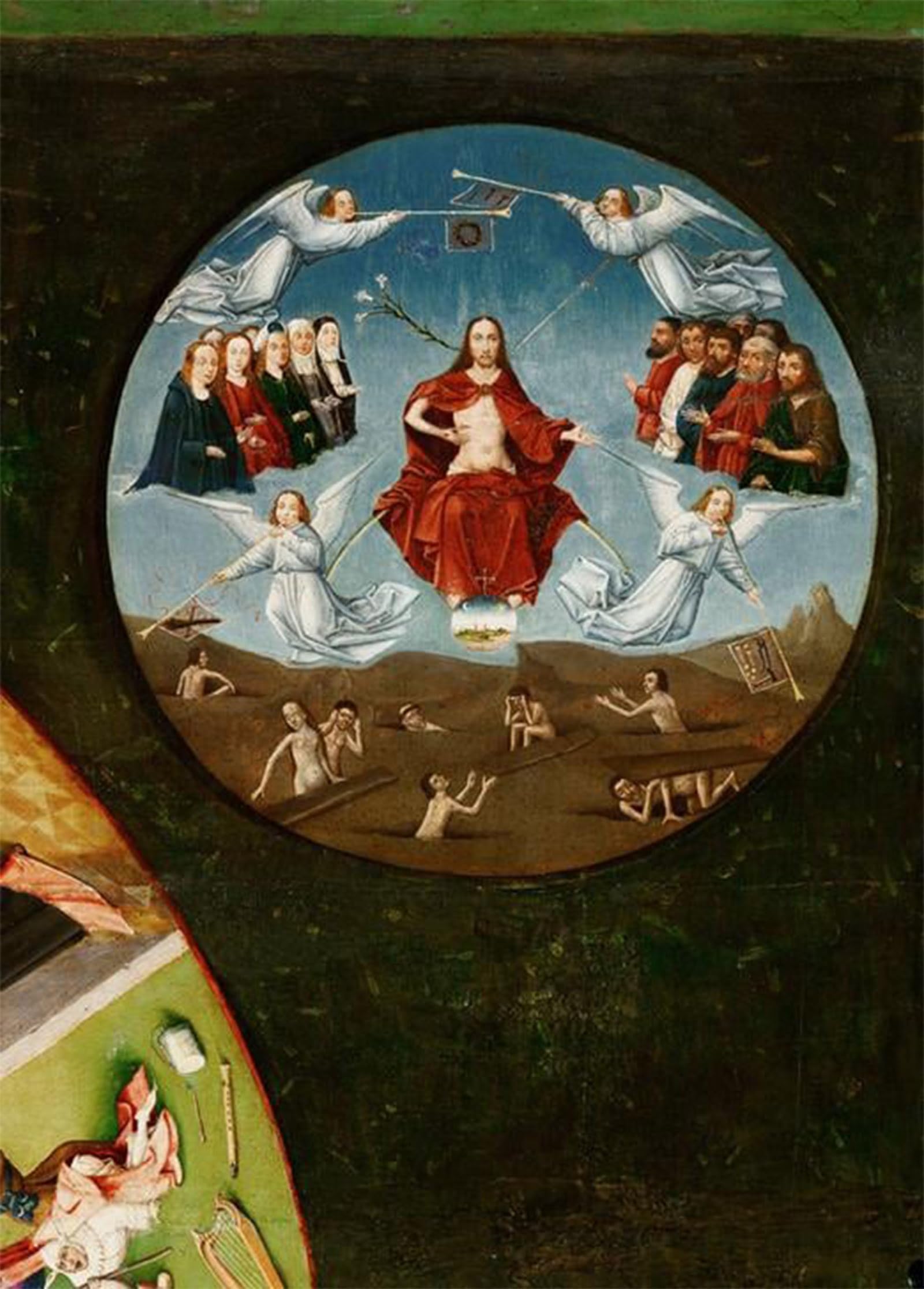 ARTXLXXBN Famous Print Painting Colorful Art Print the Temptation of Saint Anthony by Hieronymus Boske Canvas Art Decorations for Home Decor 60x90cm