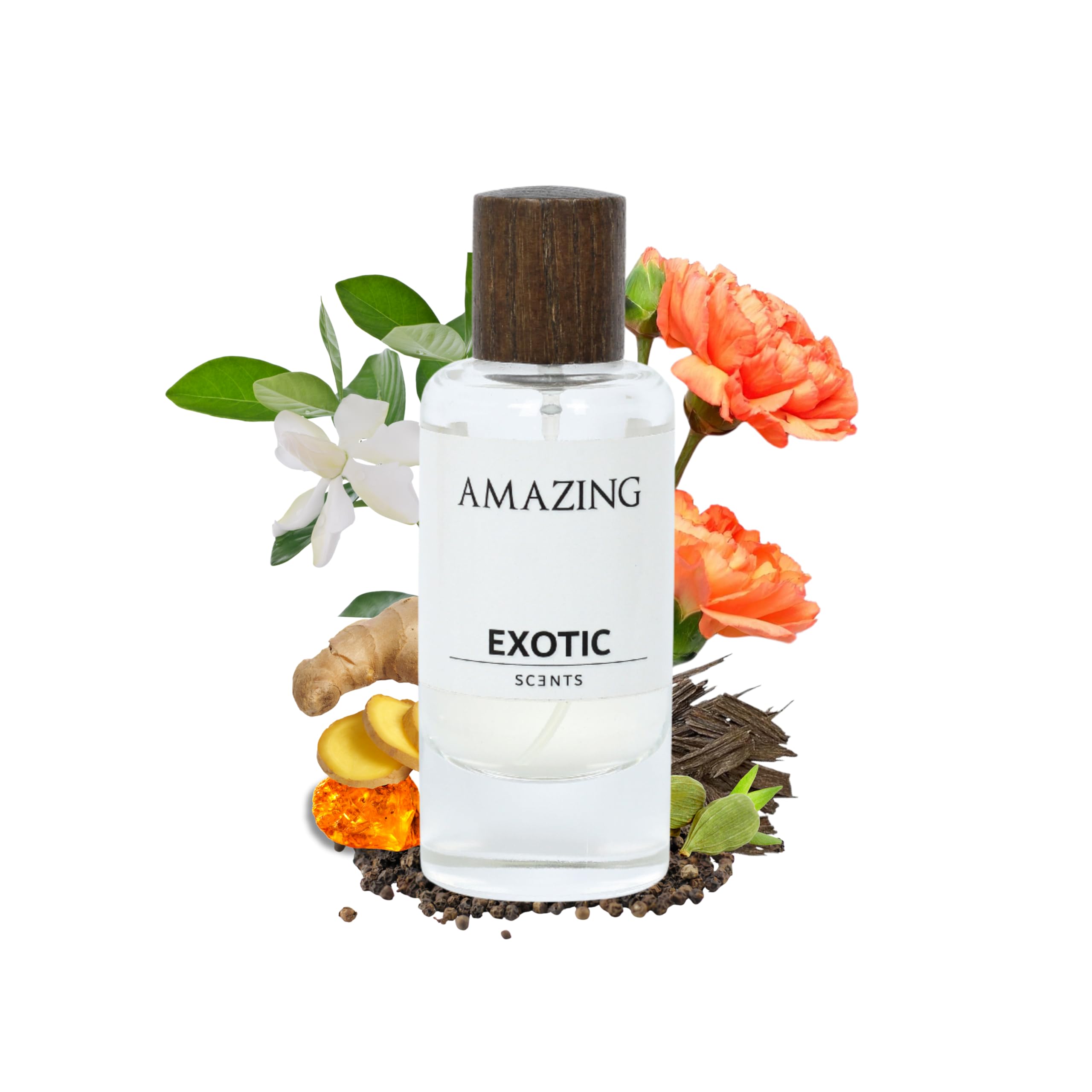 Sponsored Ad – Amazing Eau de Parfume - 60ml |Woody & Floral Fragrance, Long Lasting