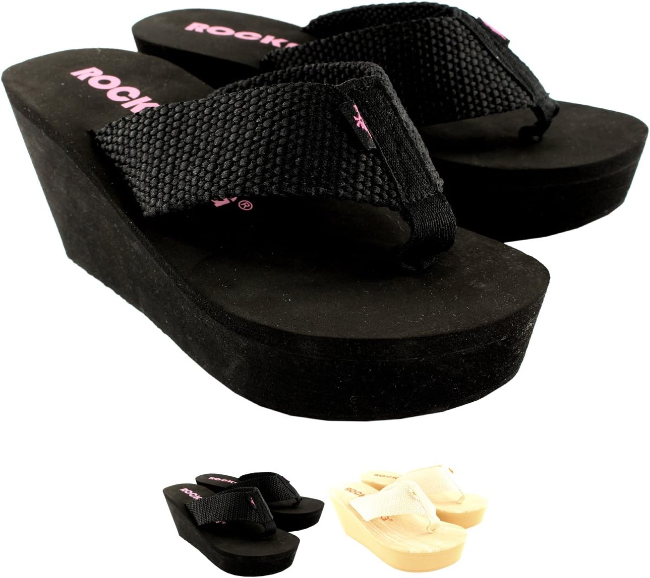 Sandals Amazon Rocket Dog Sandales Spotlight Pour Femme, Play Mesh Noir