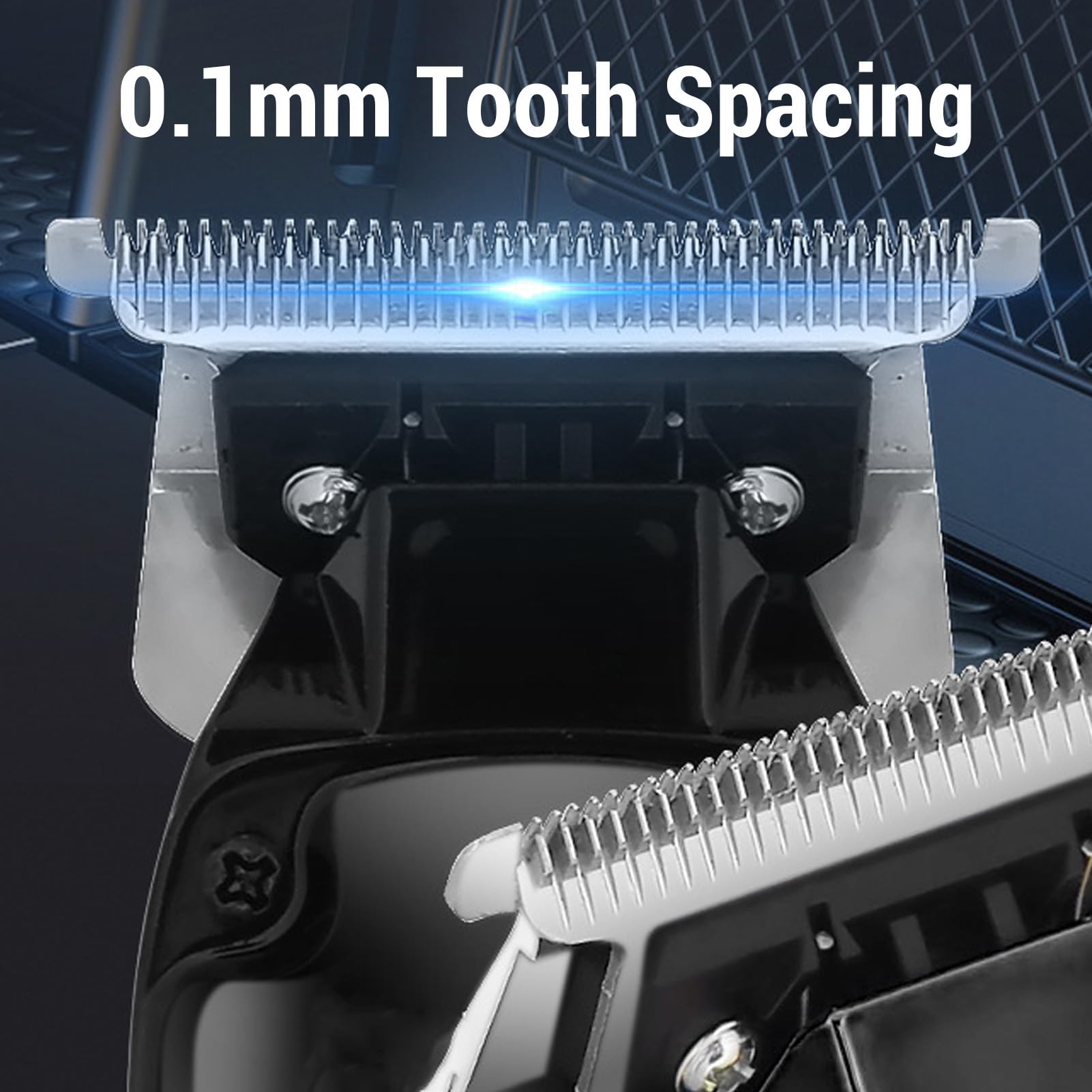 Yinhing Pro Rechargeable Cordless Hair Clippers, Electric Barber Clippers, LED Display Hair Trimmer Set, with 4 Combs - Image 3