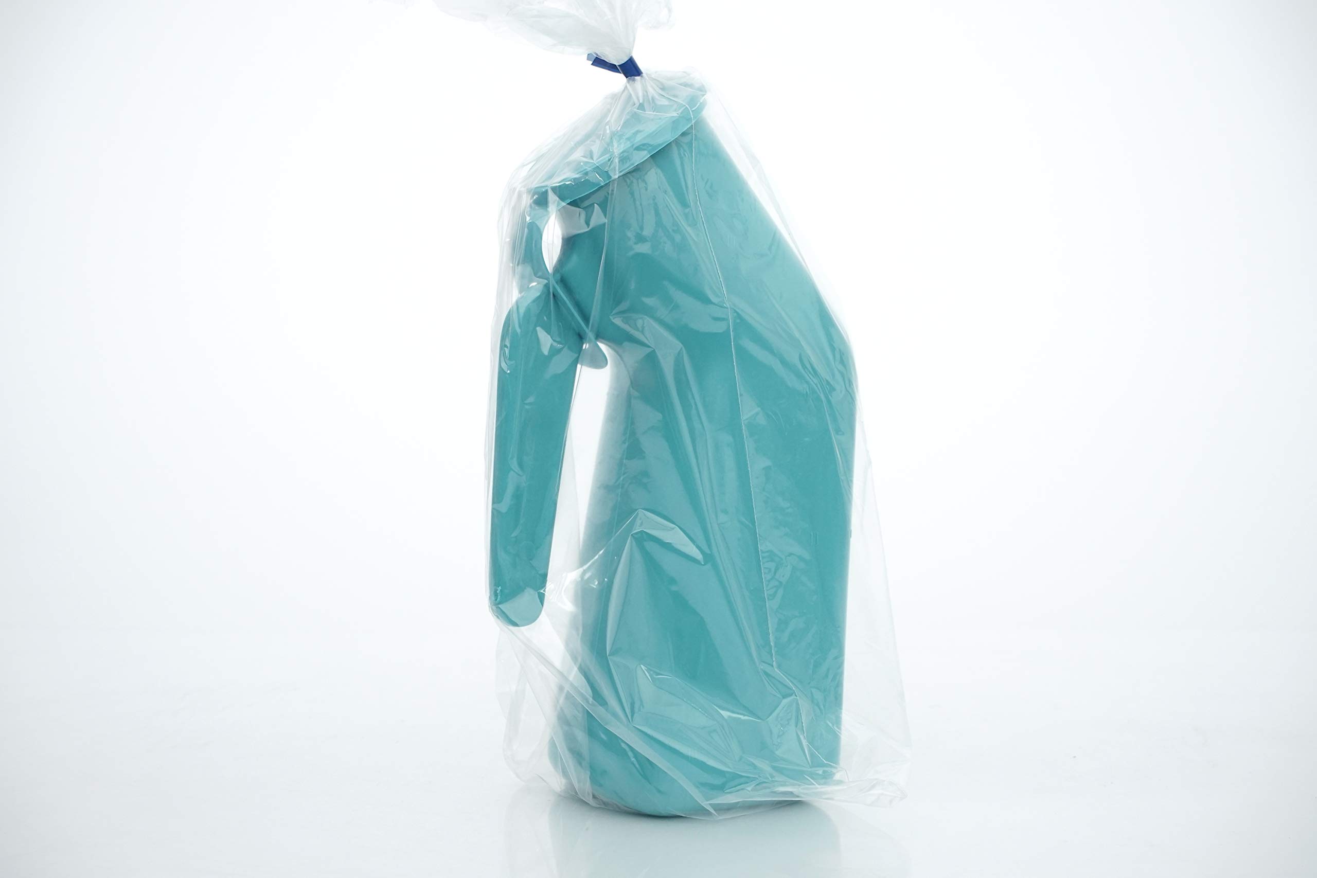 medegen productos médicos 00095 azul orinal con tapa y asa para colgar, 1 Quart capacidad (Pack de 12)