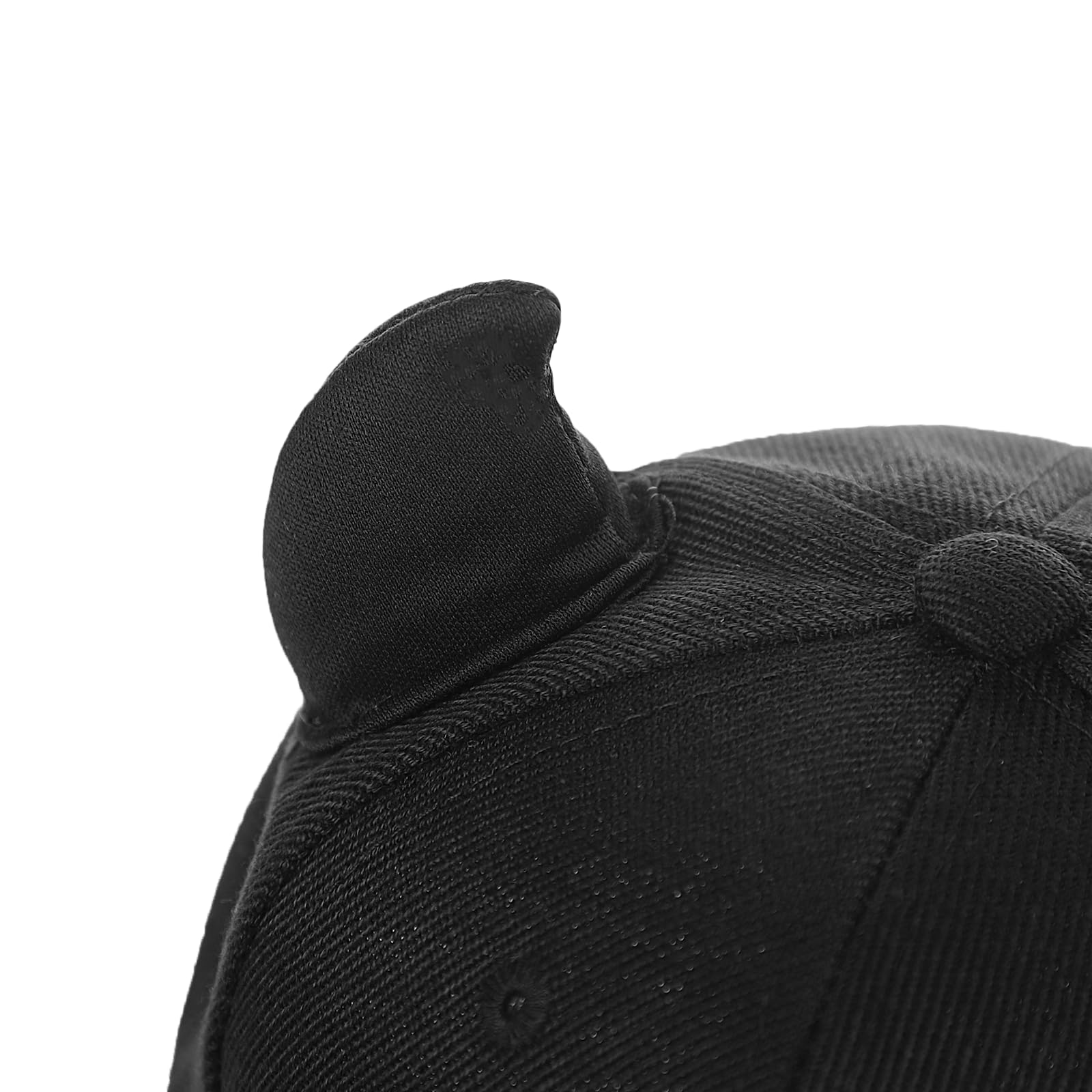 JIAHG Gorra de béisbol para niños, gorra de béisbol para niñas, gorra ajustable para niños, con decoración de cuerno de diablo, gorro de verano para escuela, deportes al aire libre