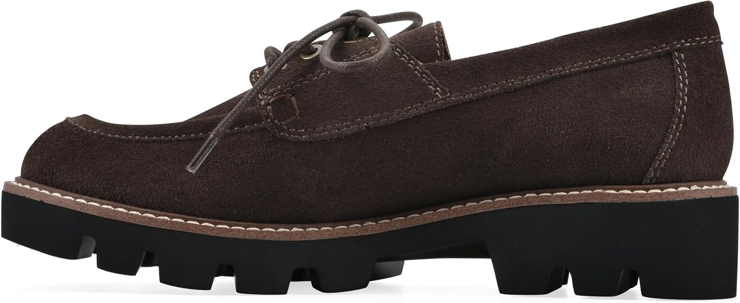 White Mountain Women's Gino Lace-Up Loafer