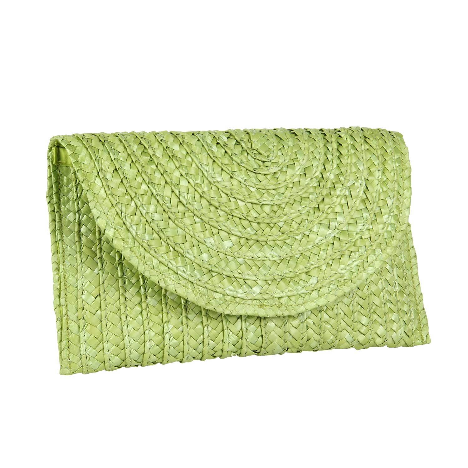 EVEOUT Pochette e Clutch da Donna in paglia intrecciata Pochette estive Borsa per le vacanze al mare