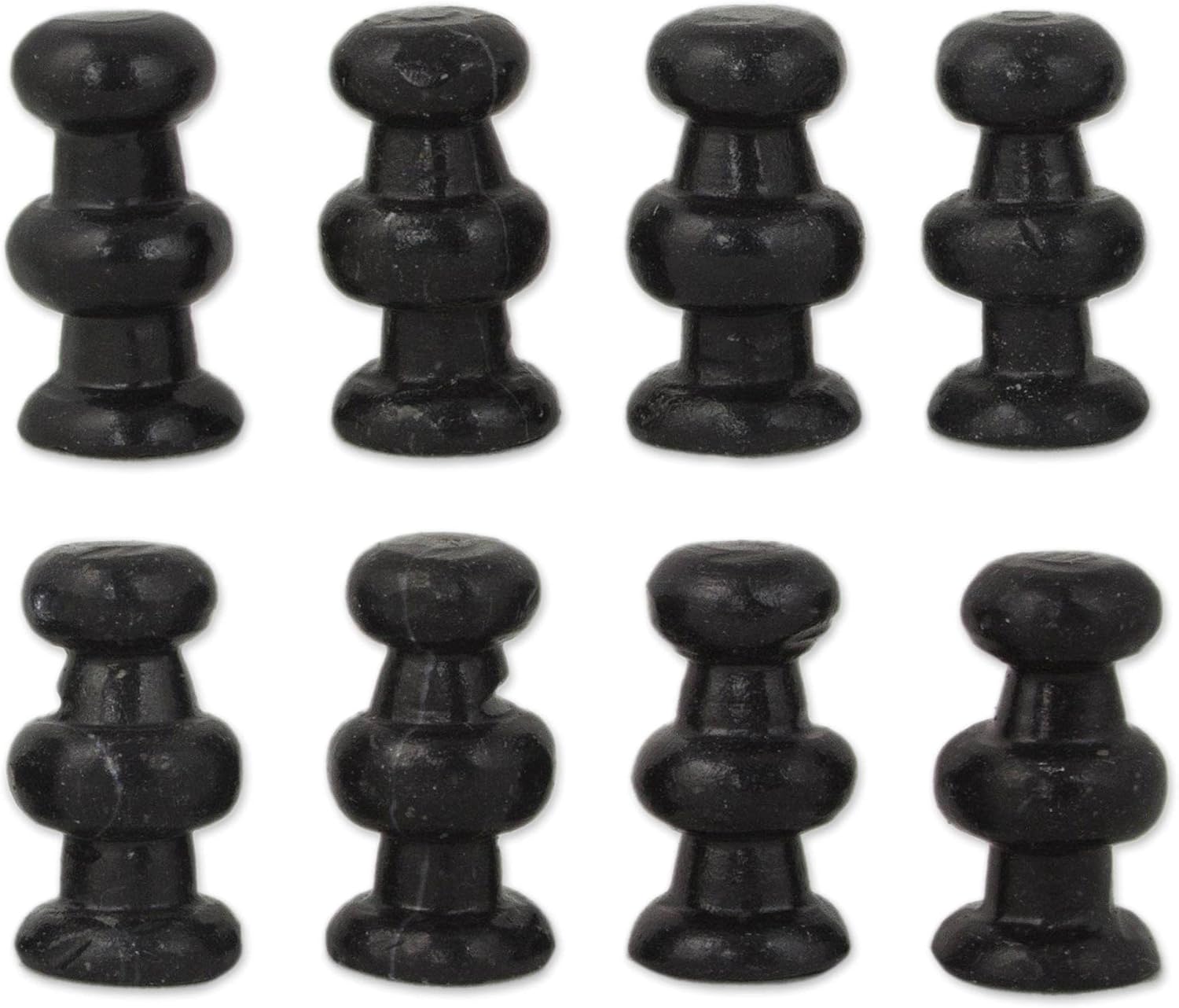 NOVICA White Onyx and Black Marble Hand Carved Stone Chess Set 'Classic'