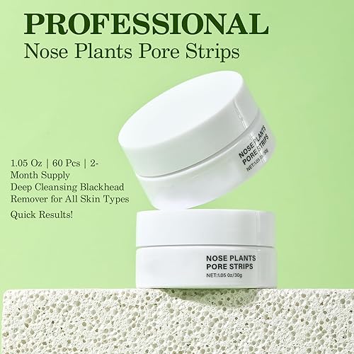 Miniatura 2 de Tiras nasales para eliminar puntos negros, 60 unidades, mascarilla de limpieza profunda para nariz, tiras de poros para cabeza negra, removedor de