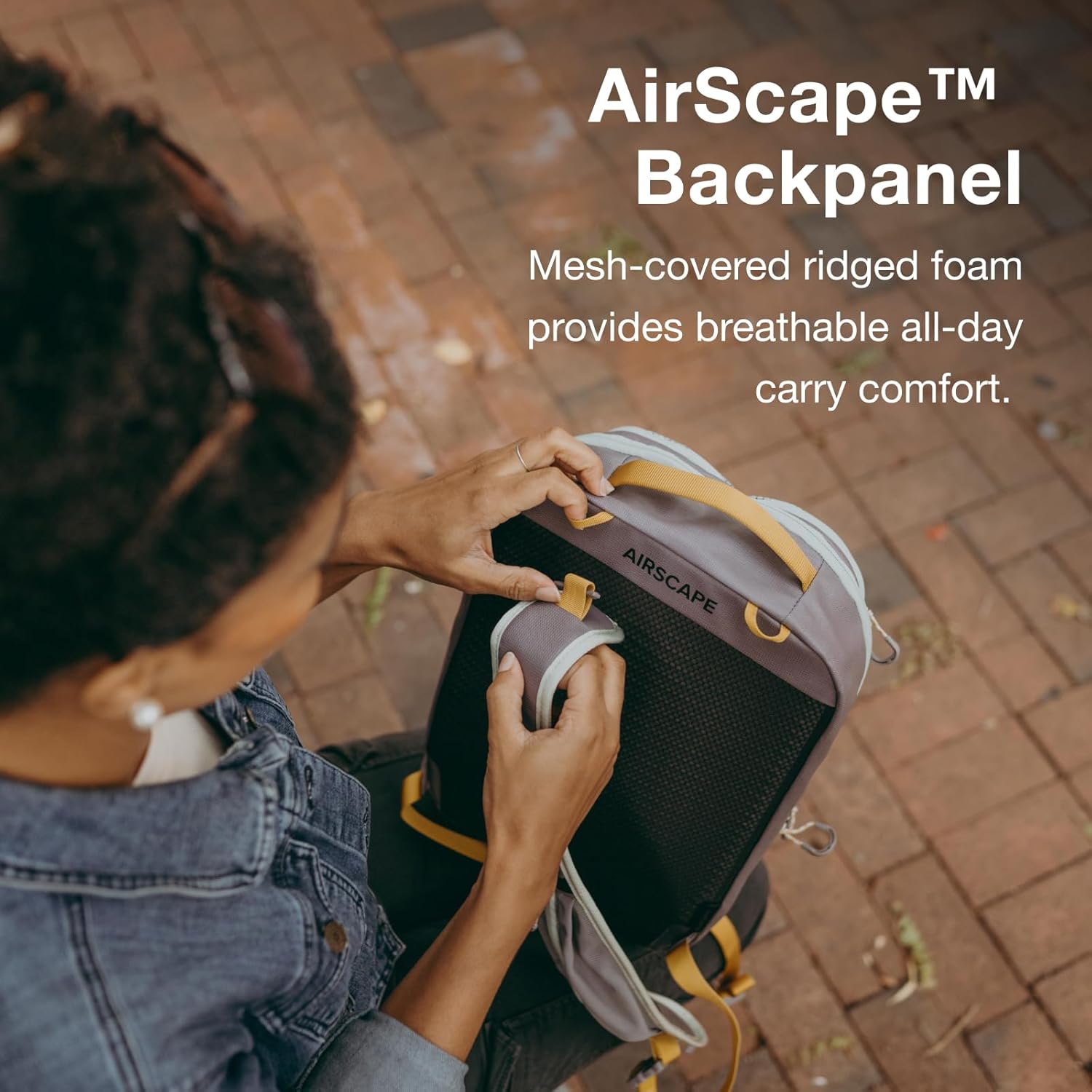 Osprey Transporter Crossbody Shoulder Sling, Raven Black - Image 4