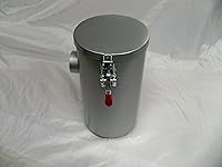 Vista 3 de Filtro de bote de 1-1/4" con elemento filtrante para sopladores regenerativos, Goorui-USA FLS-15-12-2