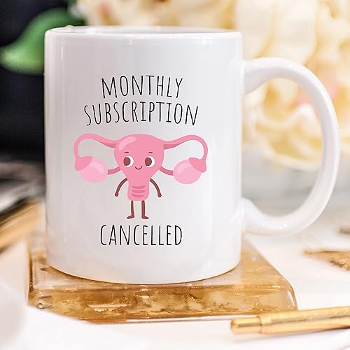 Miniatura 3 de YouNique Designs Taza de café divertida de histerectomía, 11 onzas, taza para después de la histerectomía, taza de útero, taza de recuperación para