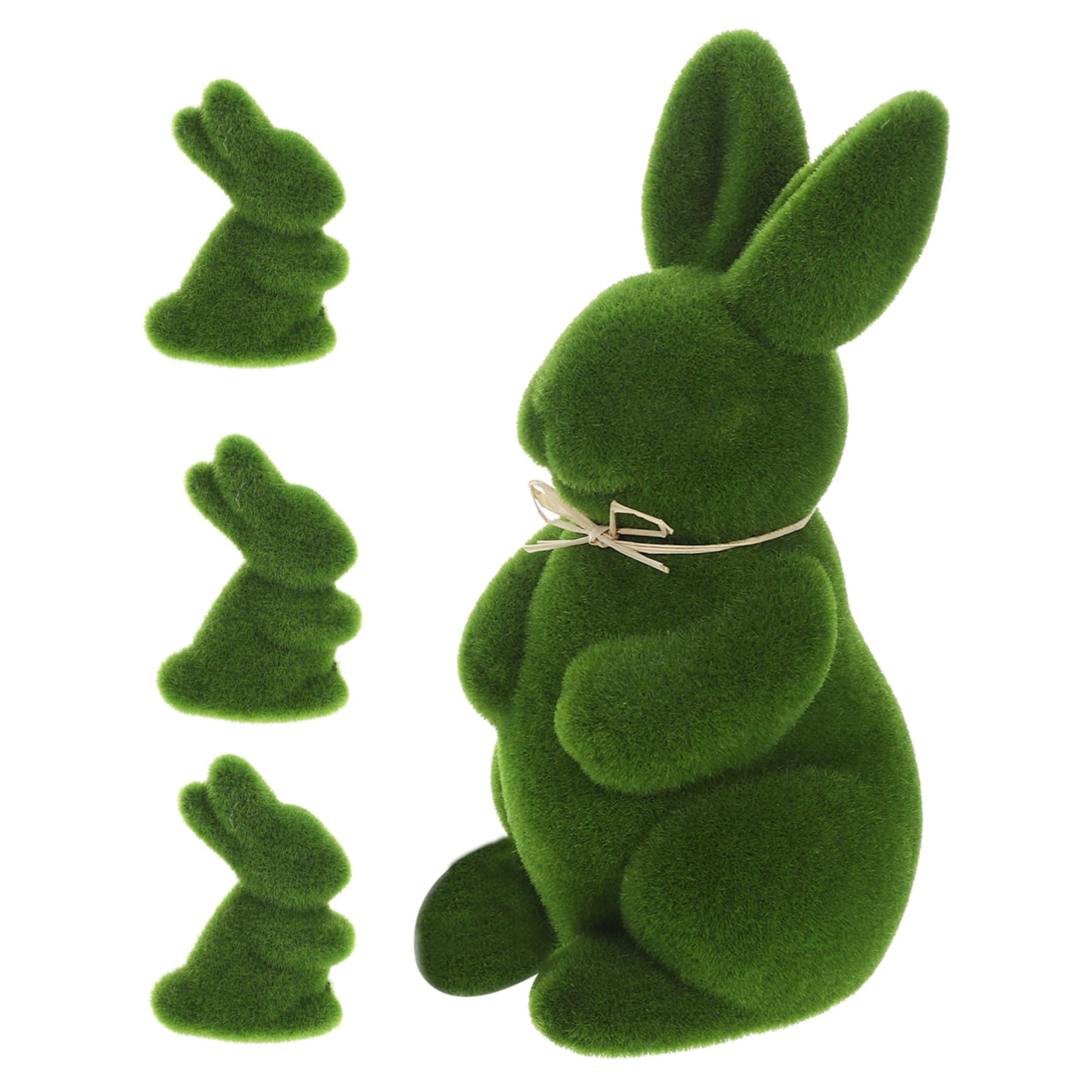Cabilock 8 Pz Coniglietto Di Pasqua Bambino, Bambino Affollato Coniglietto Di Sintetica All'aperto Statuina Di Coniglio Pasquale Peluche Cartone Animato Pianta in Vaso Ufficio Schiuma