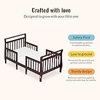 Vista 5 de Cama Infantil Dream On Me modelo Emma, convertible 3 en 1 , Espresso