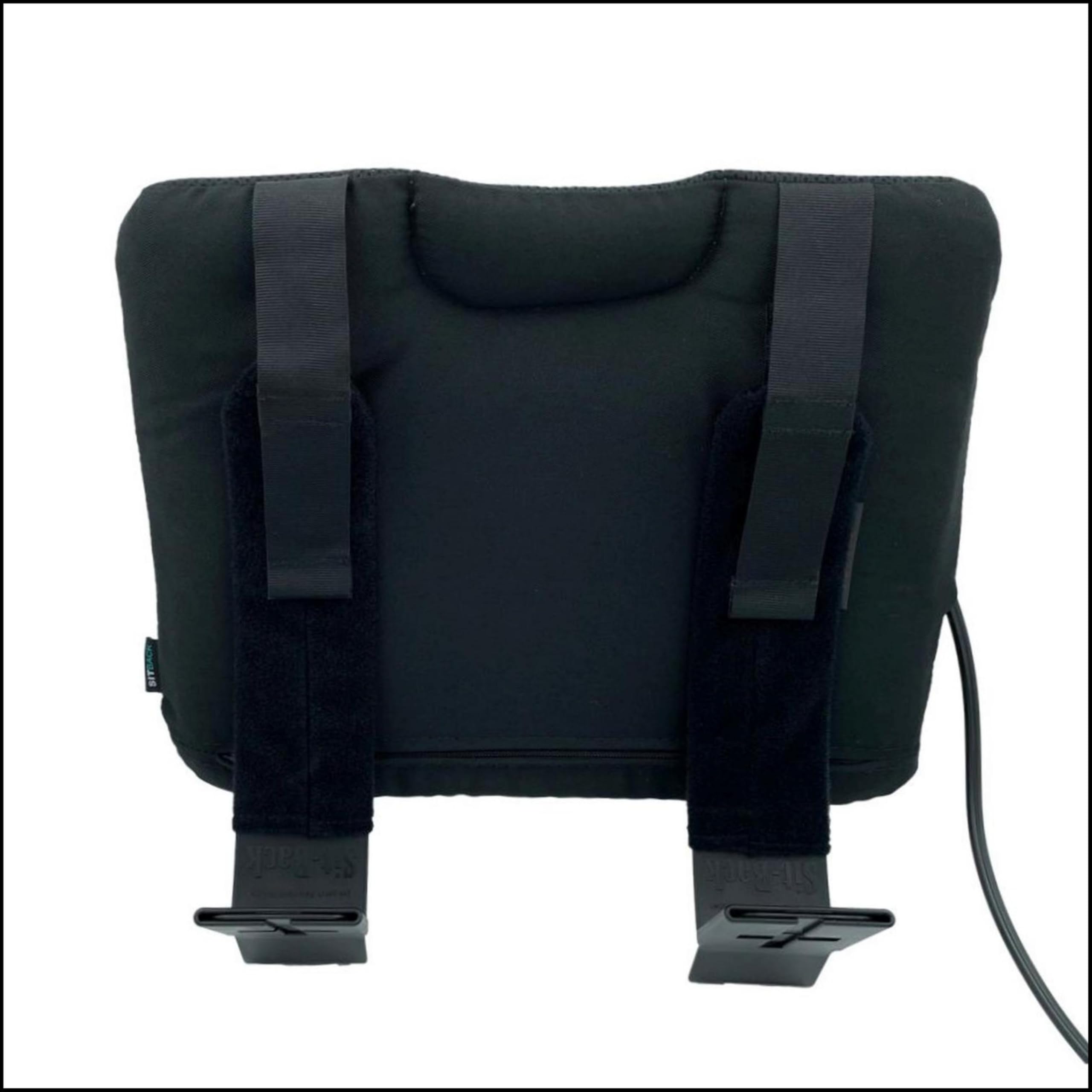 Sitback Air Coussin de Soutien Dorsal Universel en Tissu Black Air