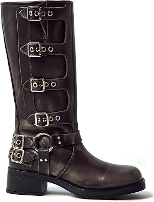 MissHeel Riding Boots for Women Wide Calf Harness Boots