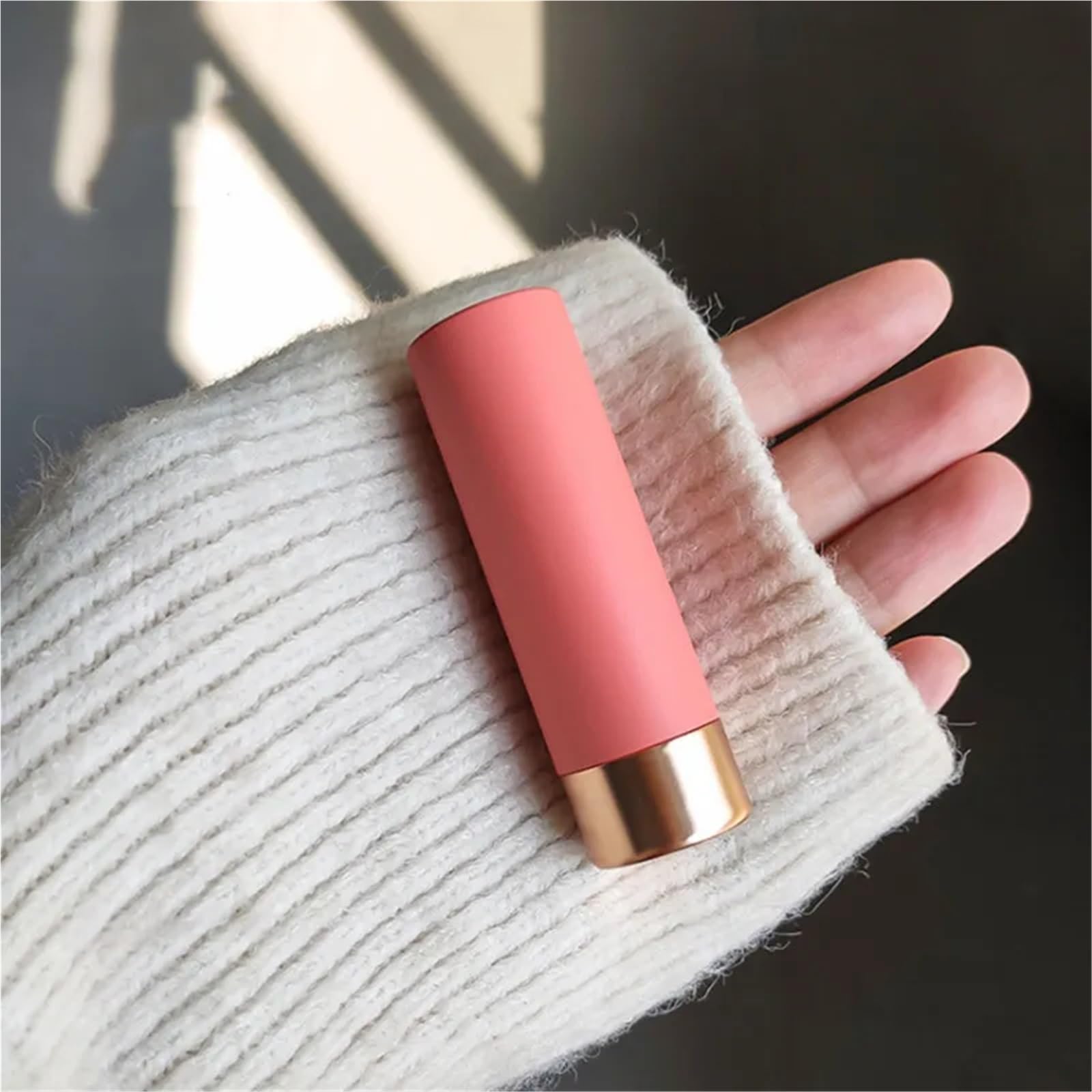 Tubos vacíos de lápiz labial, 10 botellas vacías de 12.1 mm, recipientes redondos de bálsamo labial, brillo de labios, cosméticos para pintalabios de bricolaje (50 unidades)