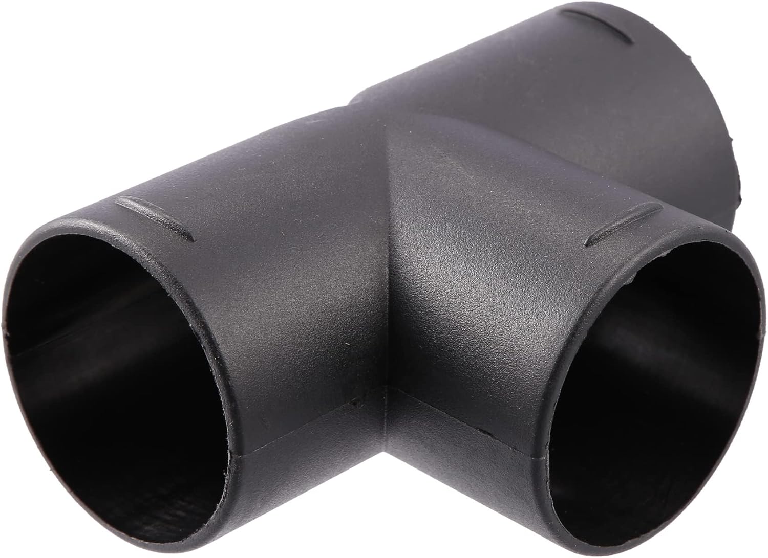 Unifizz Car 1 Set Car Heater Duct Kit with Outlet Connector Air Vent Outlet Hose Clips Black Suit T Shape Pipe 60mm