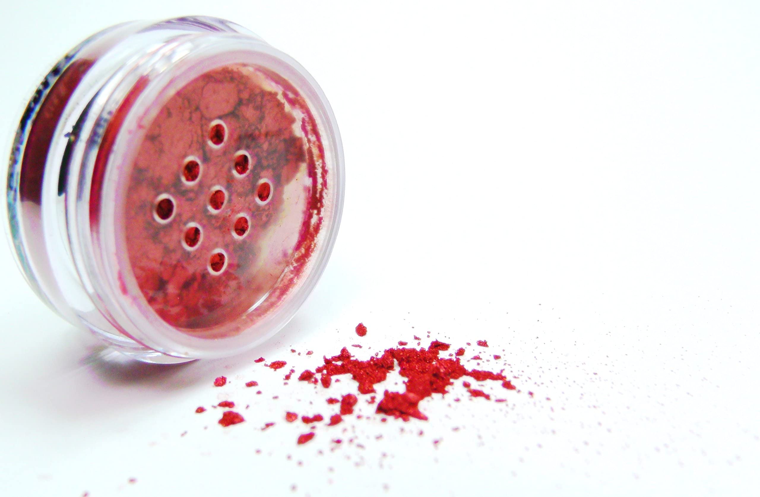 Beautiful Deep Mauve Burnt Copper Velvet Red Vegan Loose Eyeshadow Powder Pigment, Single Glitter Mineral Dust Jar Pot; Talc, Paraben & Cruelty Free, No Animal Testing