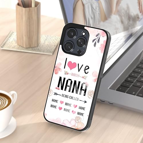 Miniatura 10 de Fundas de teléfono con nombre personalizado, regalos estéticos para mujer para iPhone 5 6 7 8 11 12 13 14 15 Pro Max Plus Mini X, para Samsung