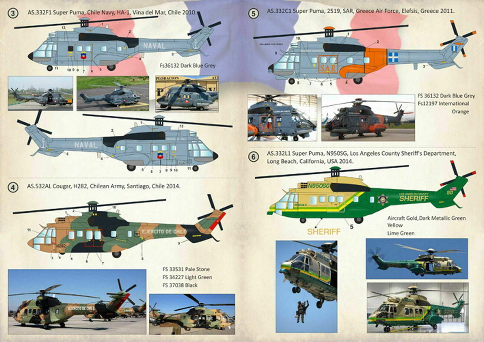 Amazon.com: Print Scale 72-218 - 1/72 As.332 Super Puma, As