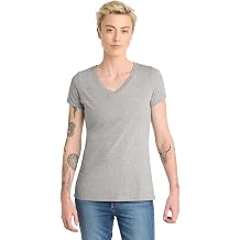 District Womens Very Important Tee V-Neck - Stylish Casual Short Sleeve T-Shirt, Slim Fit, Soft & Lightweight Fabric