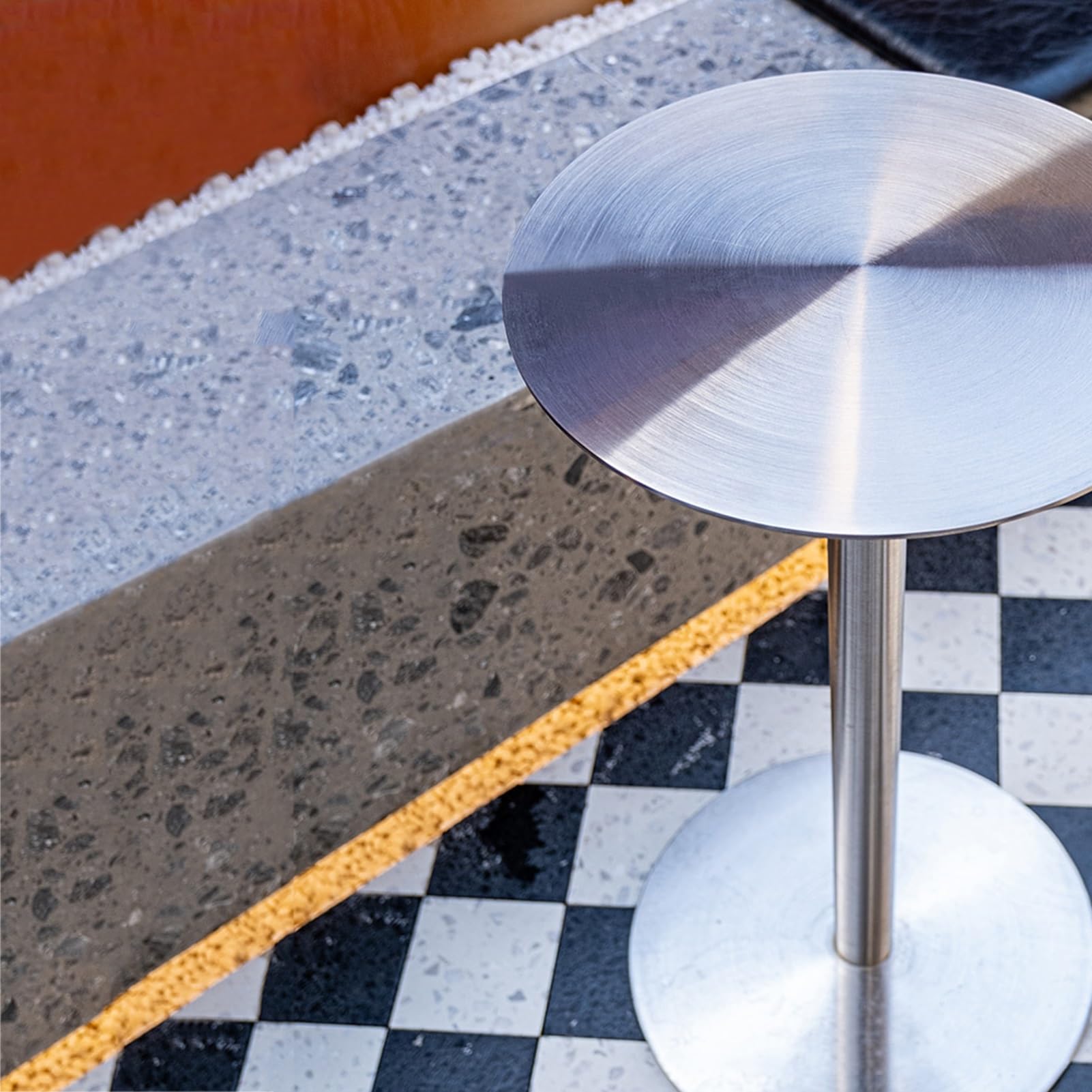 テーブル① Amazon｜東谷 ラウンドテーブルL ブラック WE-882｜ダイニング