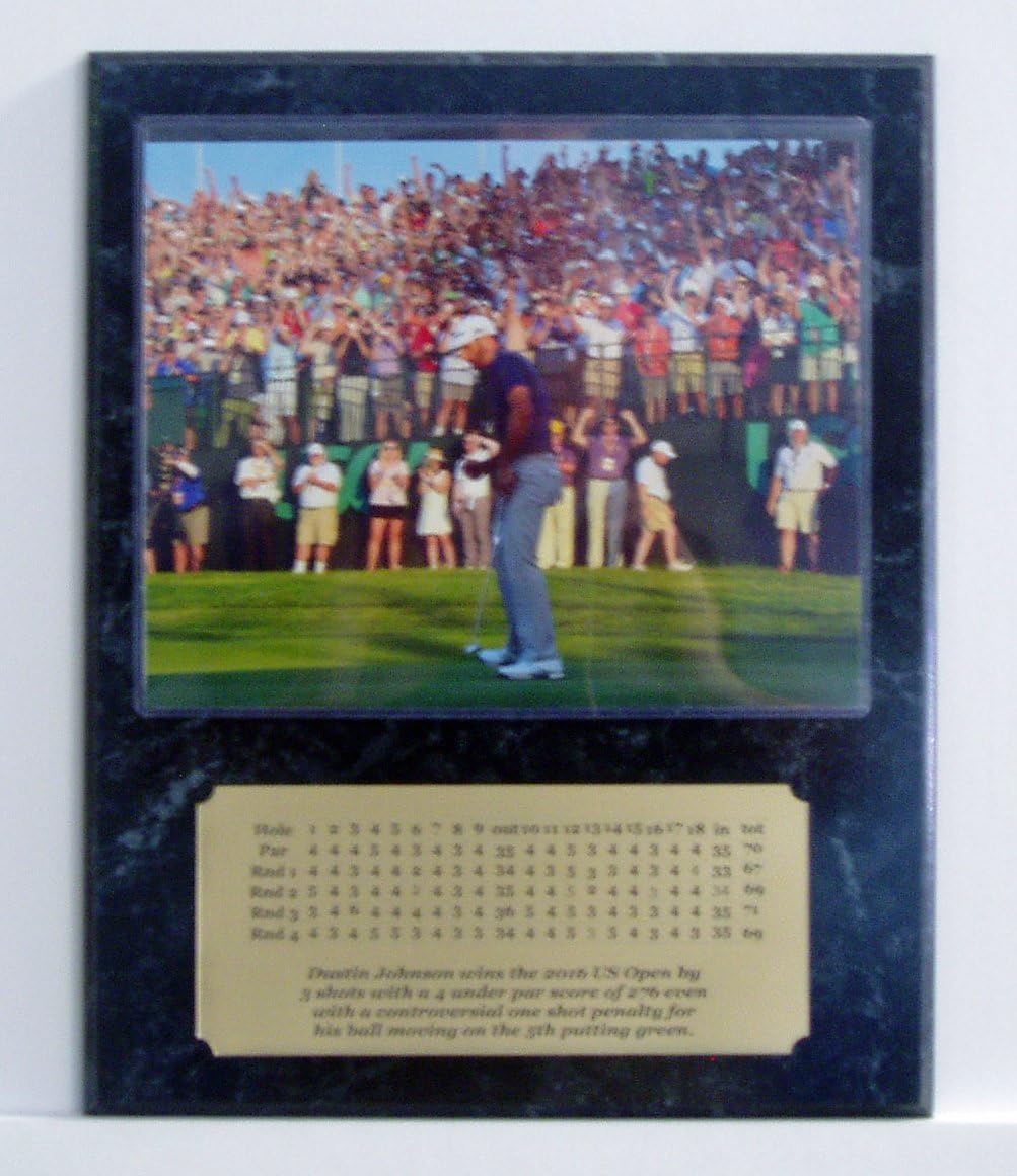 Dustin Johnson 2016 US Open Golf Final Putt 8x10 Picture