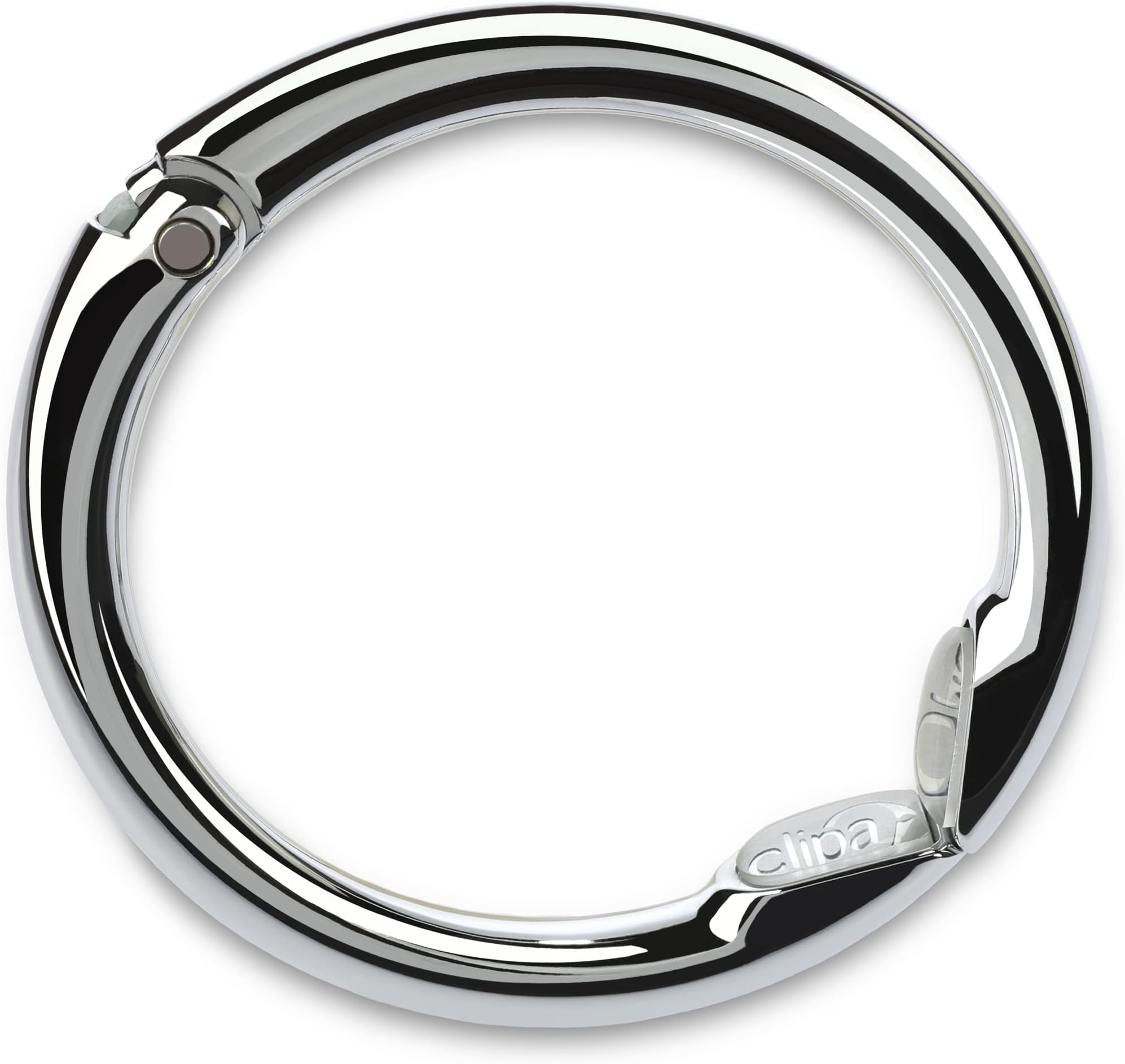 Clipa Bag Hanger - The Ring That Opens Into a Hook, Closes Automatically | Hangs Almost Anywhere in Just 1/2" of Space | Holds 33 lbs Yet Weighs Only 1.6 oz | 8 Styles | 3 yr Warranty