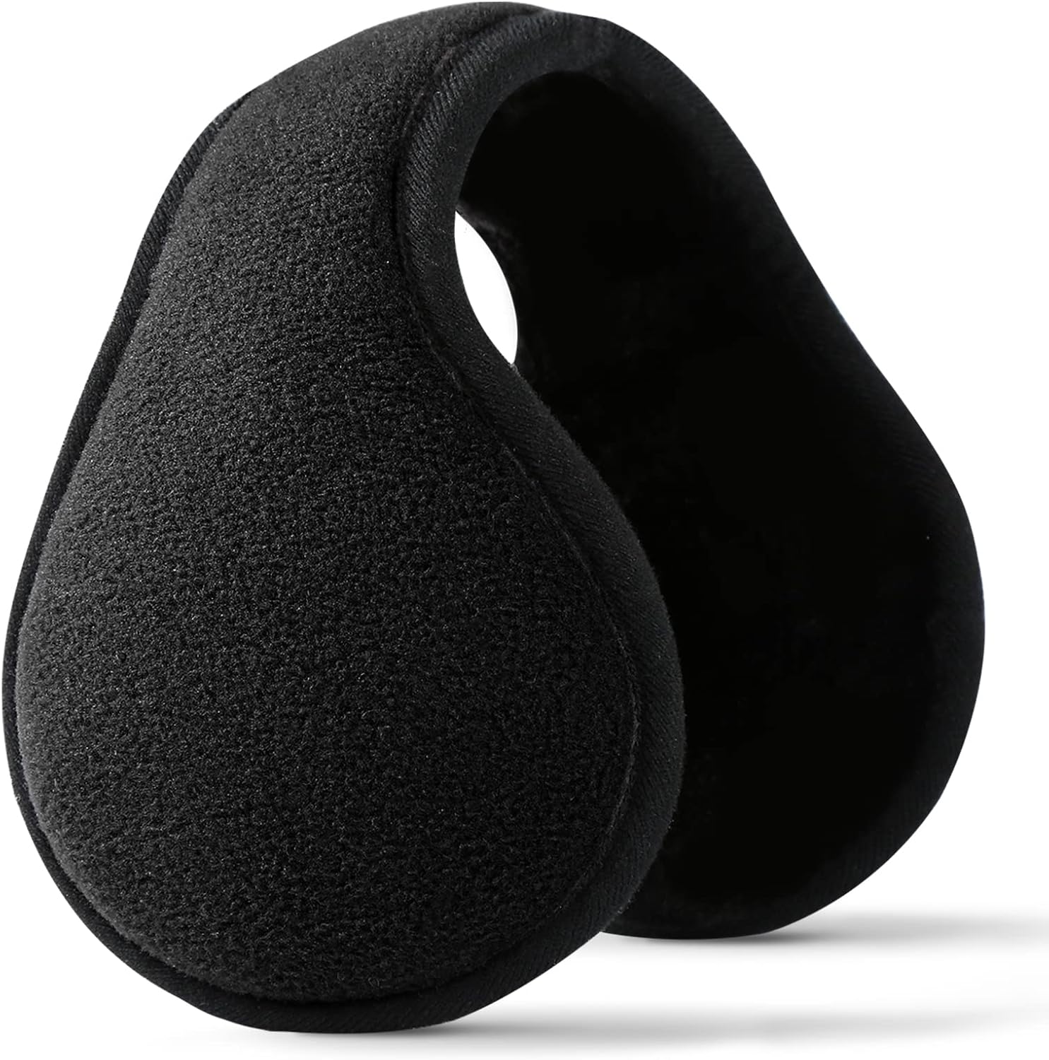 Miniatura 8 de Orejeras de invierno para hombres y mujeres calentadores de orejas de forro polar para invierno frío ajustable