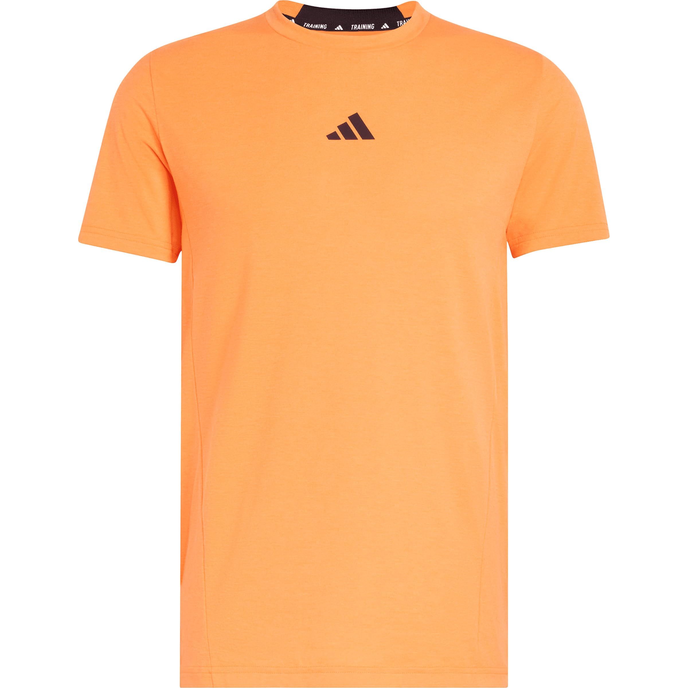 adidas Herren D4T Workout T-Shirt, Pure orange, XL