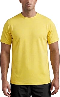 Mens Athletic Shirts Quick Dry Moisture Wicking Gym Workout T-Shirt