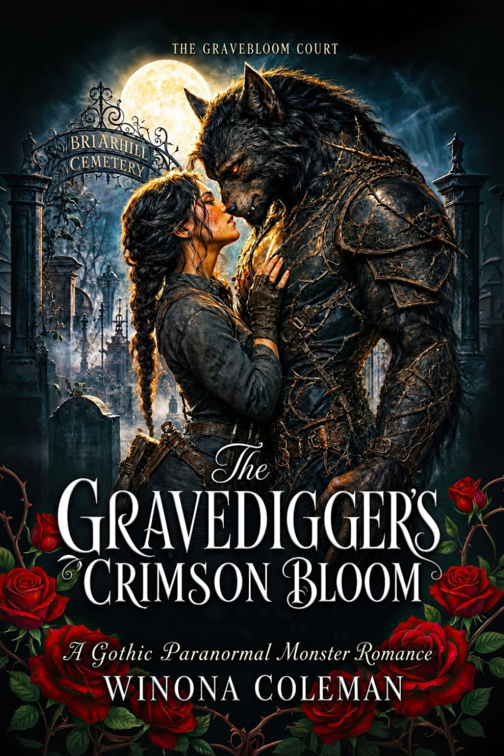 The Gravedigger's Crimson Bloom: A Gothic Paranormal Monster romance (The Gravebloom Court)