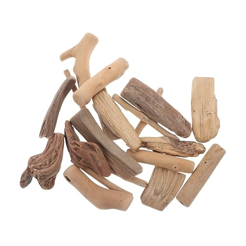 20pièces Bois Flotté Naturel Irrégulier pour Aquarium et Projets DIY