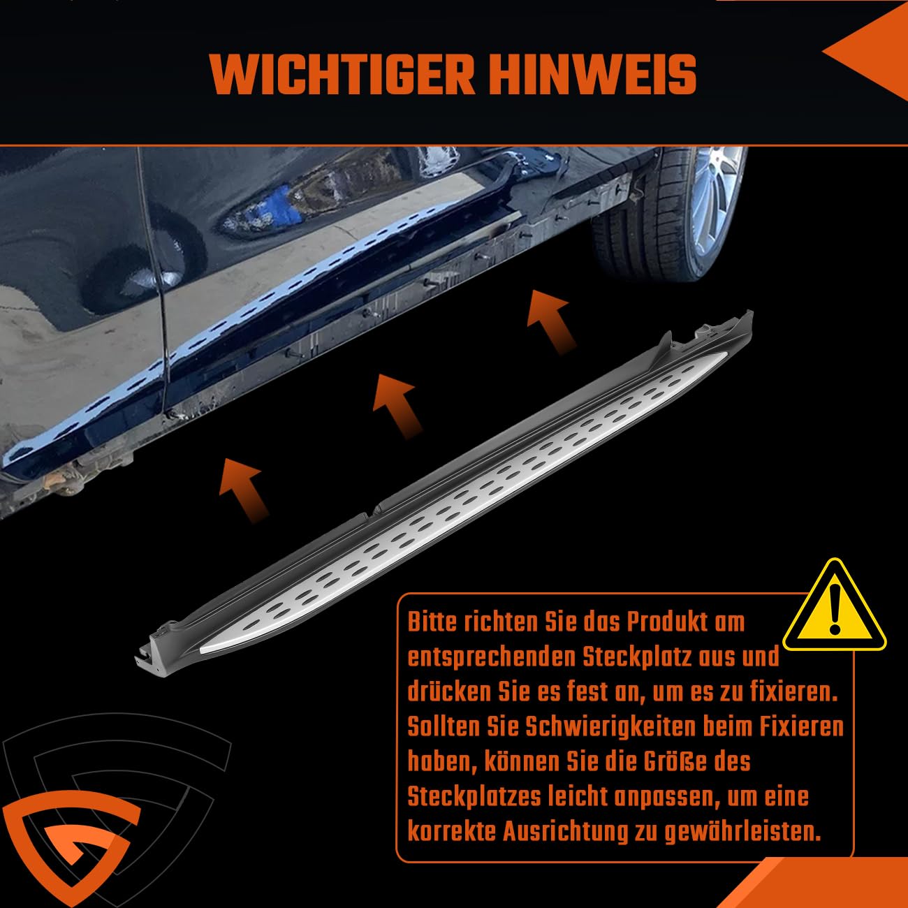 Trittbretter Seitenbretter Satz Seitenbretter Kompatibel mit Mercedes Benz GLC X253 C253 2015-2023 – Aluminium Einstiegsleisten Schweller, rutschfest, Robust, Links & Rechts