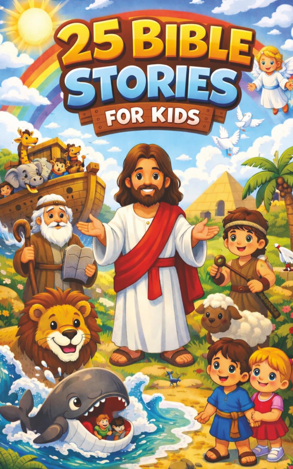 25 Bible Stories for Kids: Fun and Simple Bible Stories from the New Testament for Young Hearts
