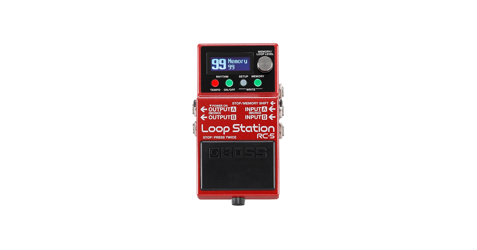 ギター BOSS RC-5 loop station Amazon.com: Boss RC-5 Loop Station Bundle with Gearlux Power