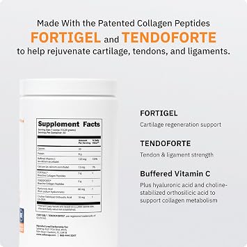 SaltWrap Collagen Synthesis Peptides for Joint and Tendon Recovery