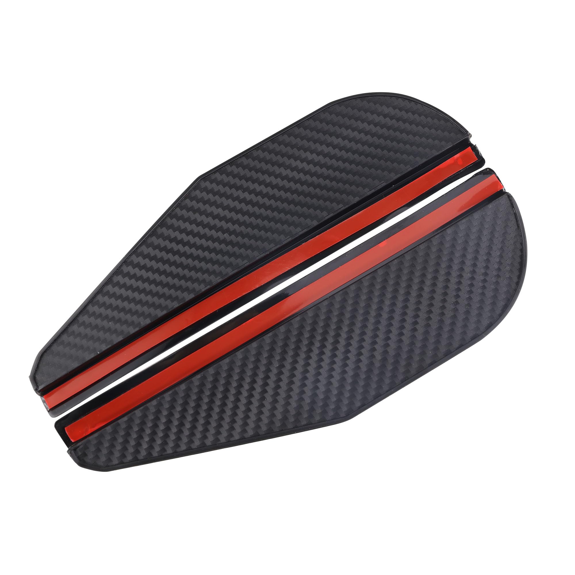 CAREONLINE New 2Pcs Car Rear View Mirror Rain Waterproof Guard Black Rain Eyebrow for Side Mirror Auto MirrorS