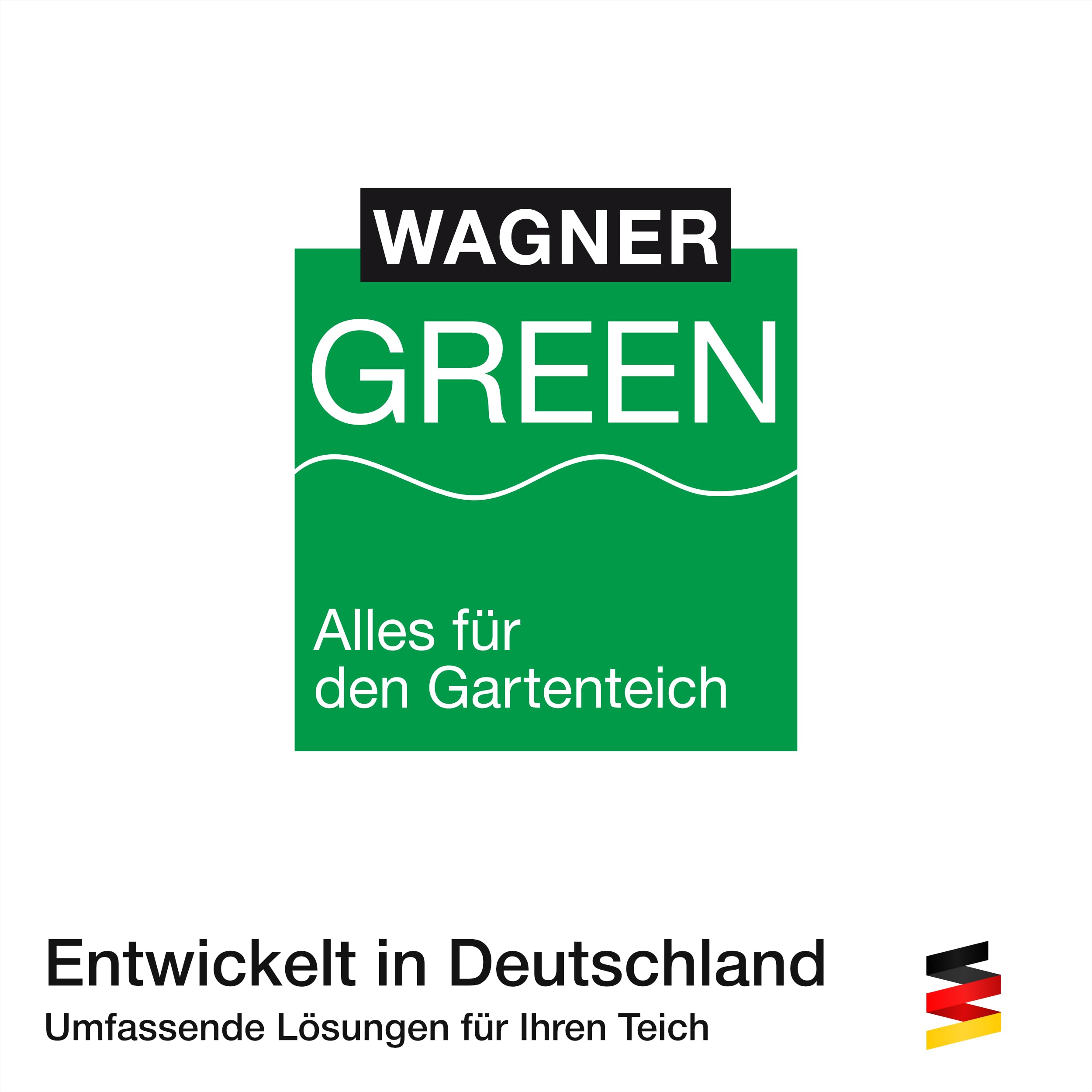 Wagner Green Flex UVC Teichklärer 75 Watt T5 - Flexible vielseitige Anschlussmöglichkeiten - Teich UVC Klärer bis 75 m³ - Koi Teich bis 35 m³ - Strahler zur Entkeimung - Sterilisator Algenvernichter