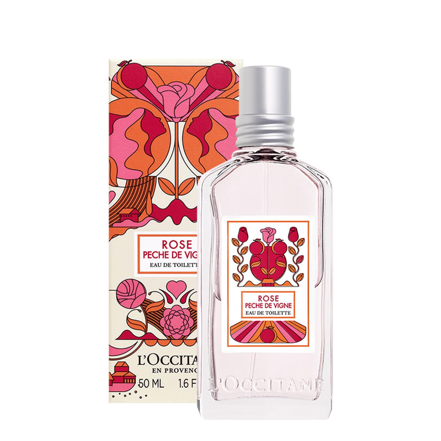 L'Occitane Rose Vine Peach Eau de Toilette 50ml | Fragrance For