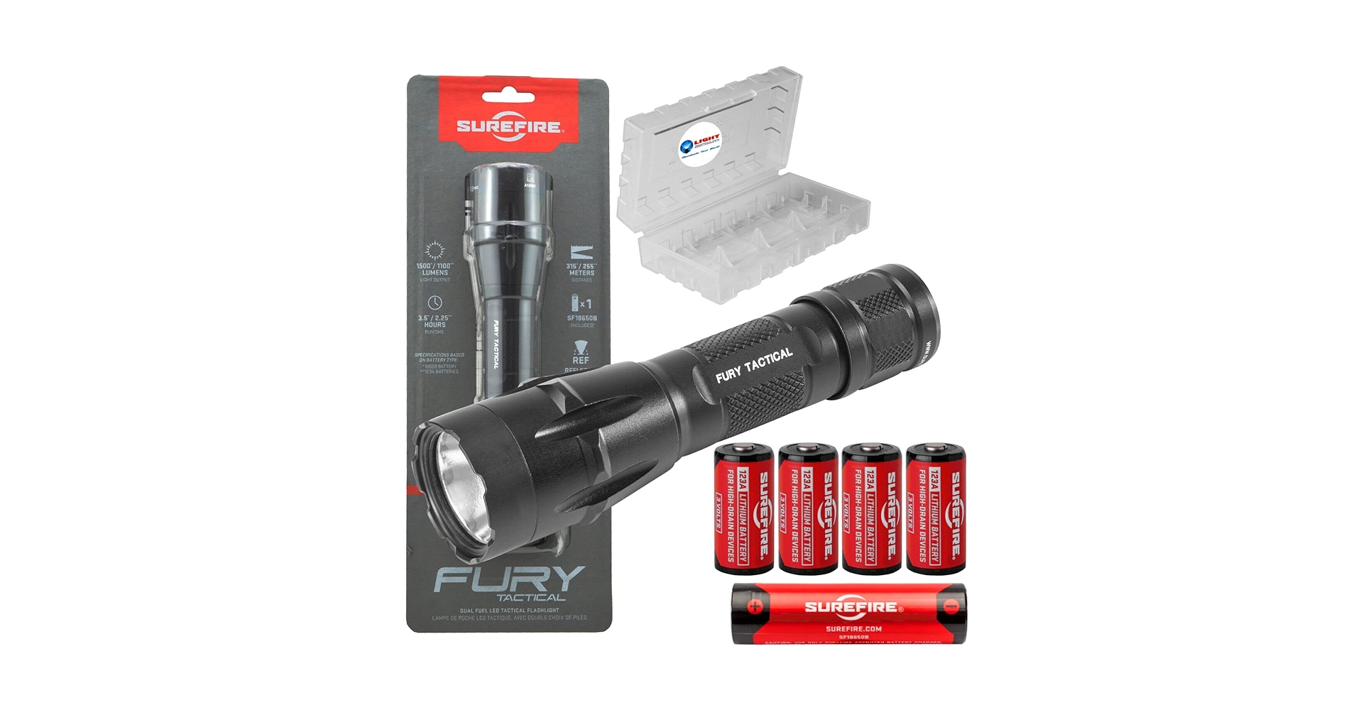 ライト・ランタン SUREFIRE FURY DFT Tactical Surefire FURY-DFT Fury Dual-Fuel Tactical LED Flashlight
