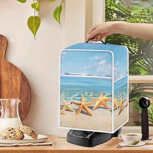 Miniatura 4 de NETILGEN Funda protectora para cafetera, protección contra el polvo, resistente a las manchas, antiderrames, para el hogar, interior, oficina,