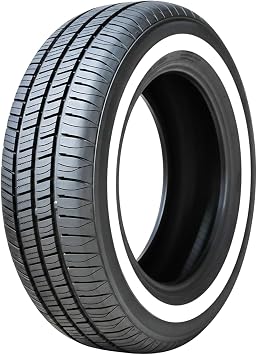 Atlas Force HP All-Season Passenger Car Performance Radial Tire-185/60R13 185/60/13 185/60-13 80H Load Range SL 4-Ply WSW White Side Wall UTQG 700AA