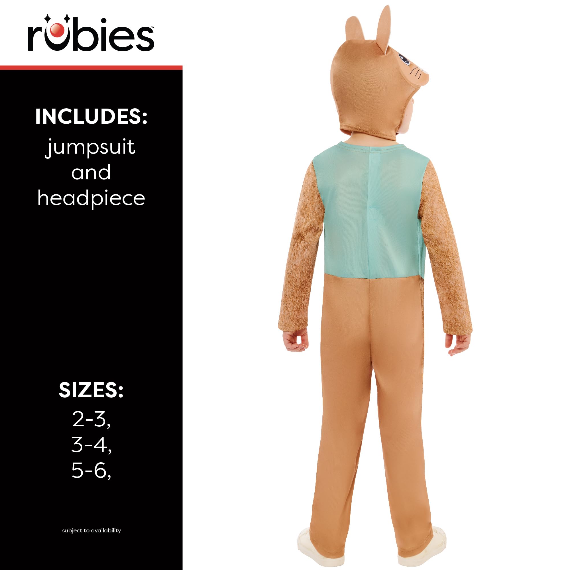 Rubies Official Rabbit Costume, Childrens Fancy Dress, Size Age 2-3 Halloween, Multicolour - Image 4