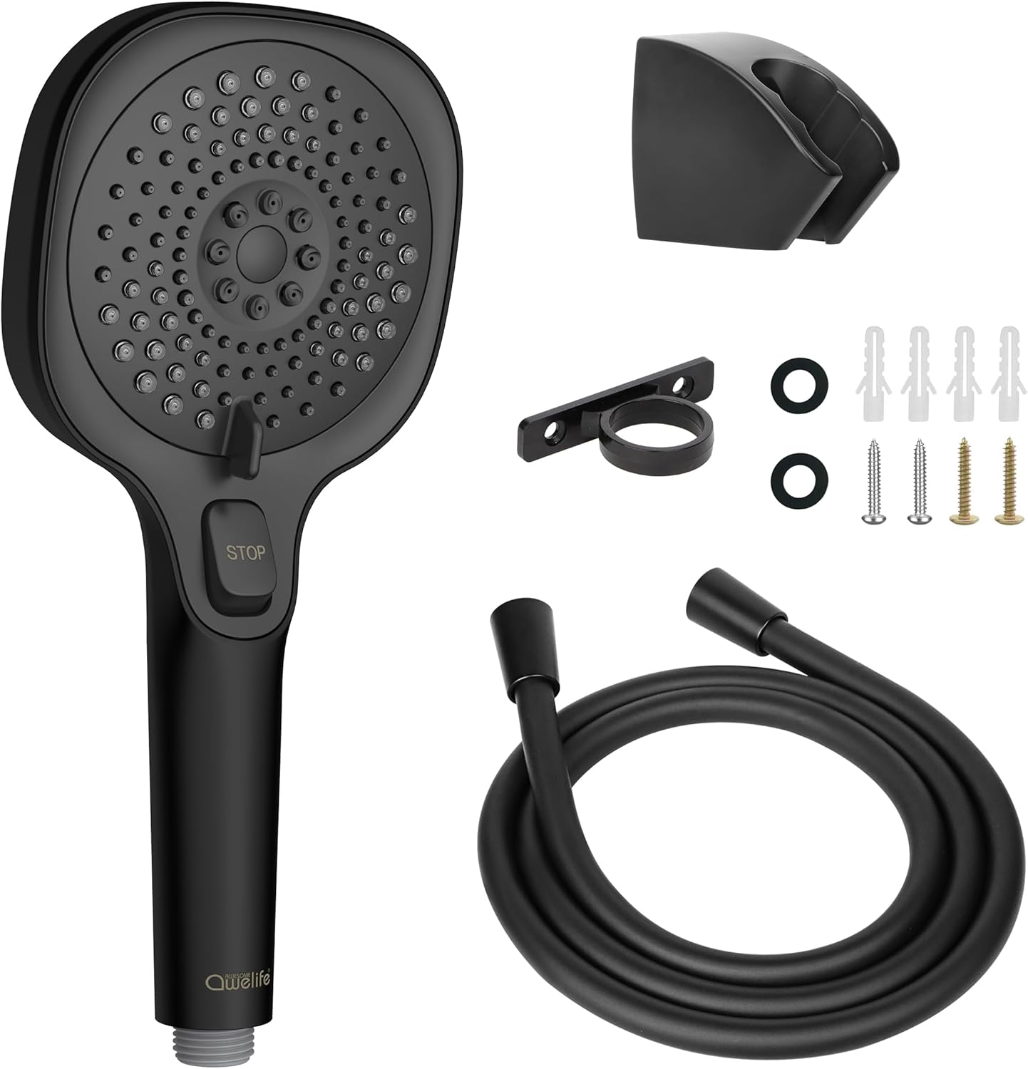 RV Shower Head with Hose
