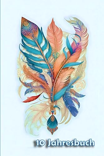 10 Jahres Lebensbuch: 1 Buch, 365 Tage mit einem Sprichwort jeden Tag, 10 Jahre. 3 Zeilen am Tag in 3 Minuten fertig. Erinnerungen, Gedanken, ... 10 Jahres Tagebuch. Blaues Buchcover