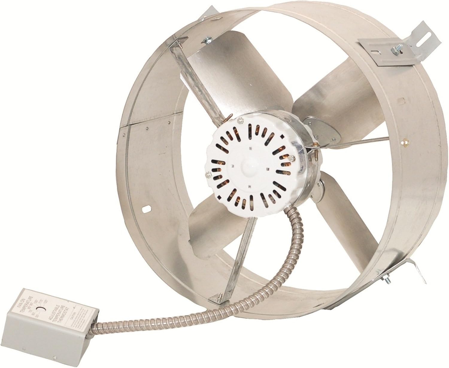 Cool Attic CX1600 Gable Mount Power Attic Ventilators with 4.5-Amp 60-Hz Motor and 14-Inch Blade